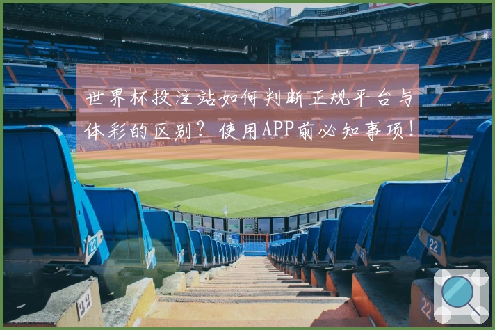 世界杯投注站如何判断正规平台与体彩的区别？使用APP前必知事项！