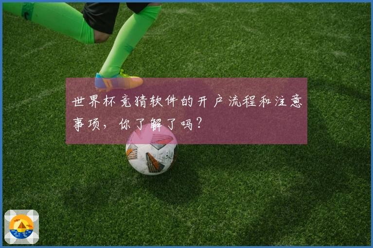世界杯竞猜软件的开户流程和注意事项，你了解了吗？